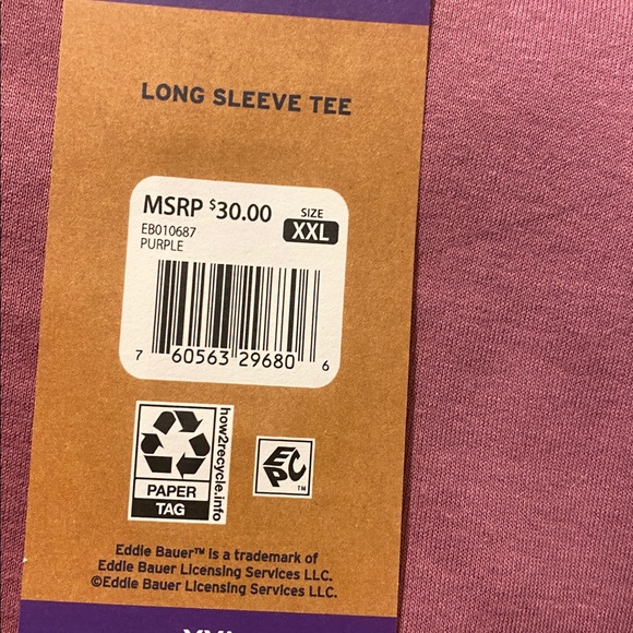 🔥🔥NWT & NWOT MENS EDDIE BAUER LS SHIRTS 🔥🔥 - Picture 3 of 4